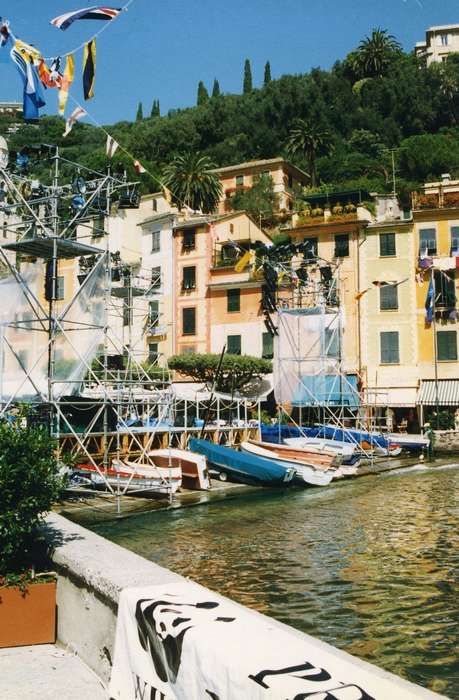 Portofino - stage la piazzetta